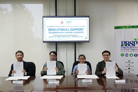 MMPC Donates Scholarships to Senior High School Students Using Proceeds from the Sale of Used Batteries from Plant[Philippines]