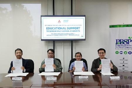 MMPC Donates Scholarships to Senior High School Students Using Proceeds from the Sale of Used Batteries from Plant[Philippines]