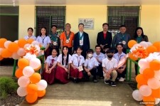 National High School in the Philippines Built with the Support of Mitsubishi Motors Holds Opening Ceremony