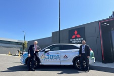 Two Eclipse Cross Plug-in Hybrid EVs were provided by MMAL to SAFECOM, to educate communities on emergency preparedness [Australia]