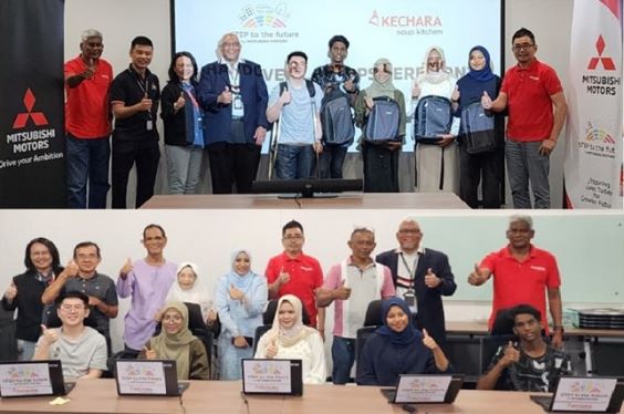 MMM Donates Refurbished Laptops and Funds to Ensure All Children Receive an Education. [Malaysia]