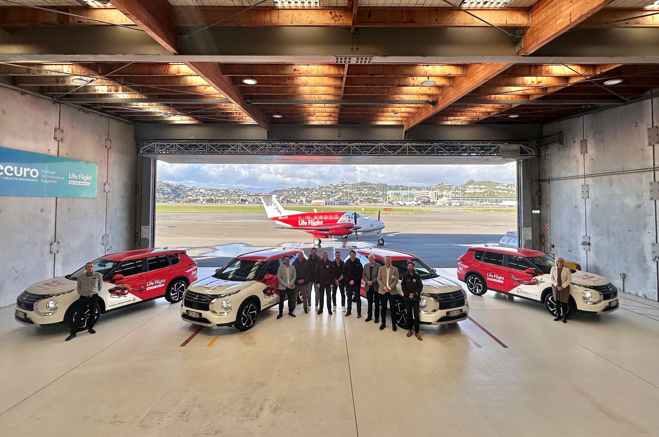 Long-term Loan of “Outlander PHEV” for Air Medical Support [New Zealand]