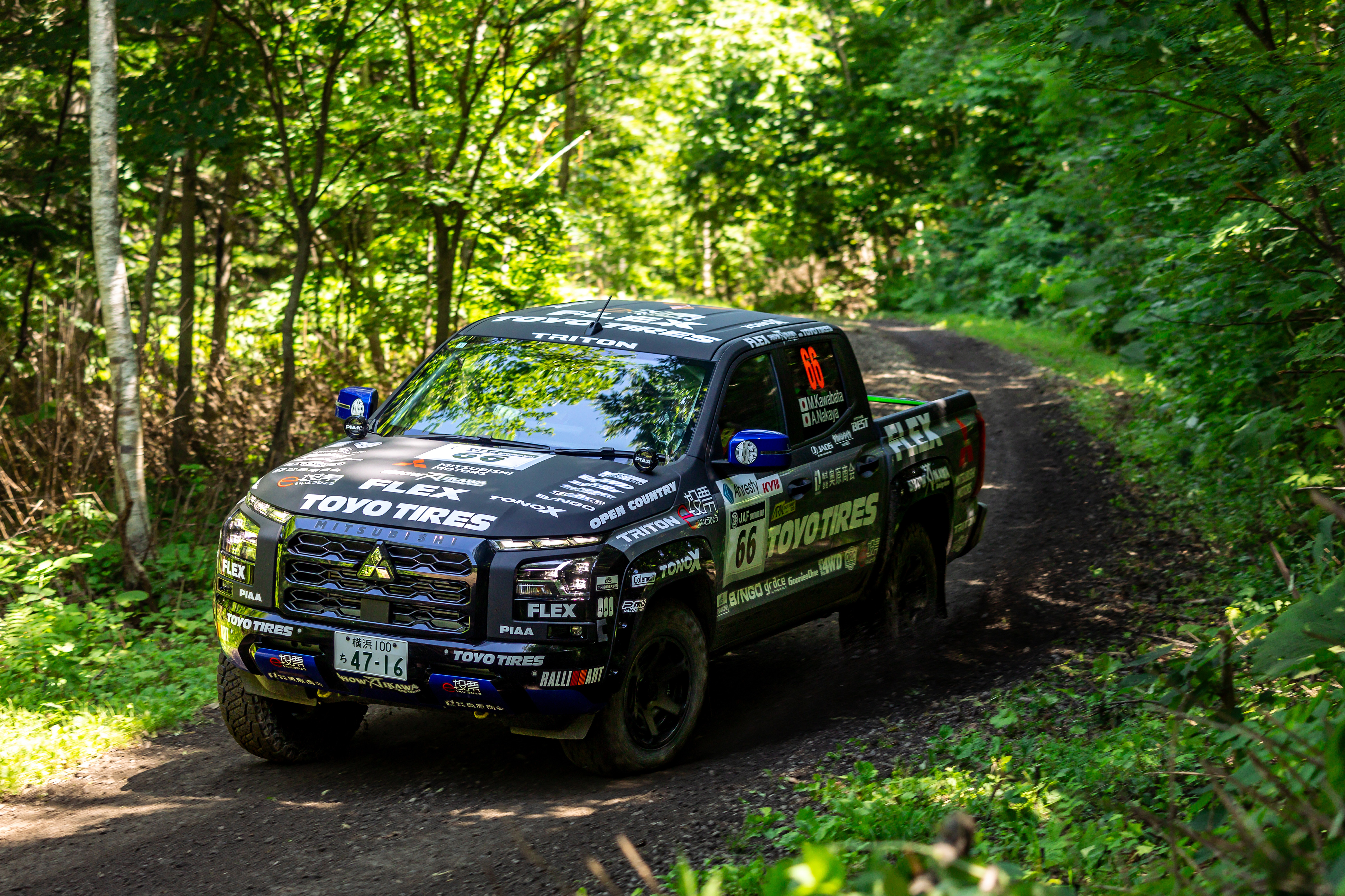 「FLEX SHOW AIKAWA Racing with TOYO TIRES」川畑 真人選手