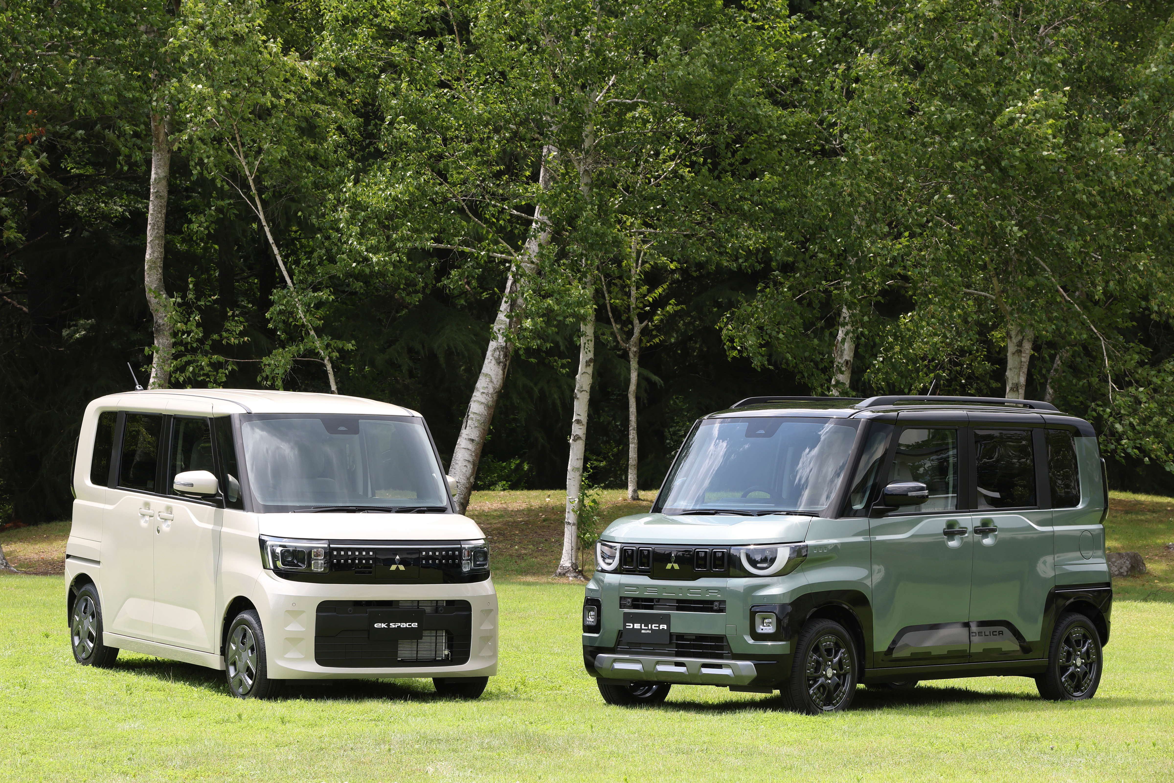 新型『eKスペース』『デリカミニ』