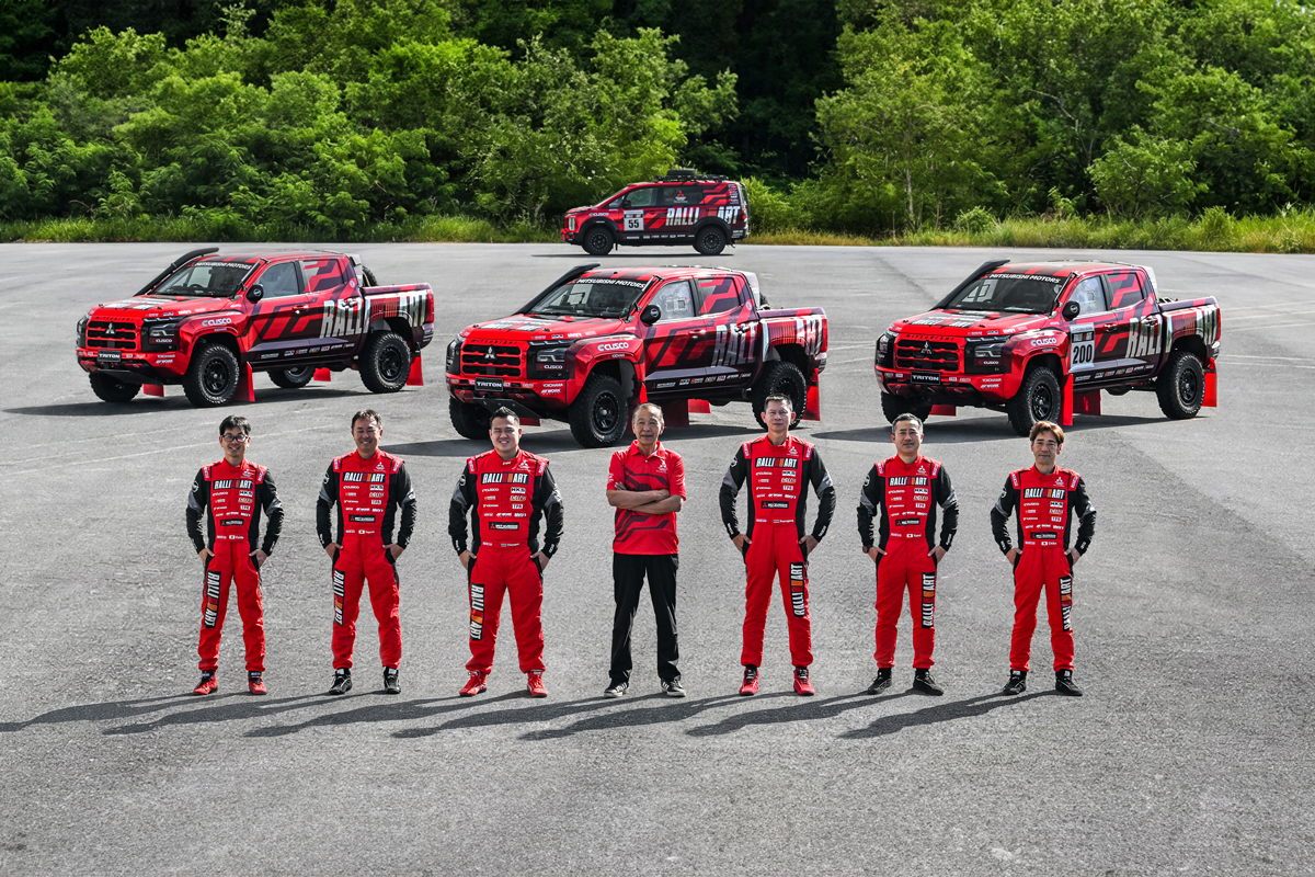 Team Mitsubishi Ralliart Targets Back-to-Back Titles at Asia Cross Country Rally 2026