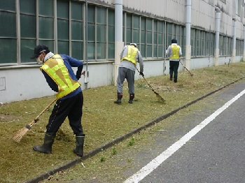 緑化作業