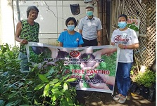 環境保全活動で苗木を寄付［フィリピン］