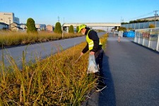 三菱自動車エンジニアリングの継続的な清掃活動