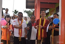 【ニュースリリース】三菱自動車が建設を支援した、インドネシアの小学校2校開校式を開催