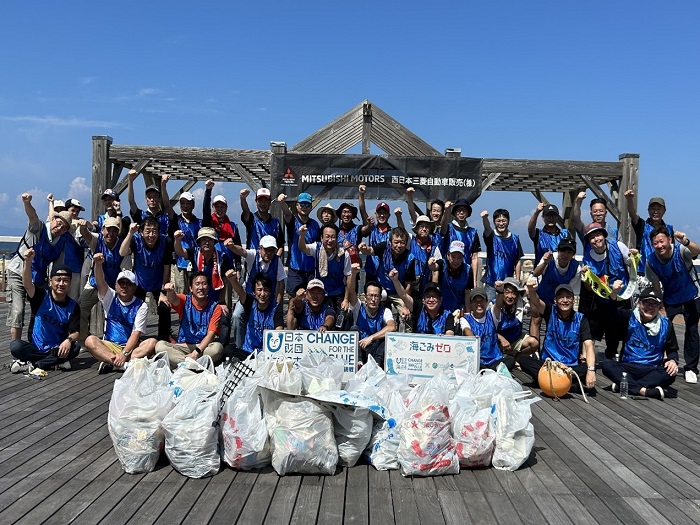 海の清掃活動「大阪の海をきれいにFan-Meeting」実施