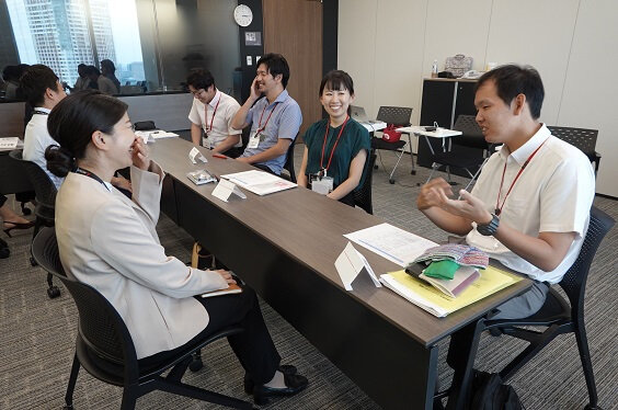 10年経験社員との懇談