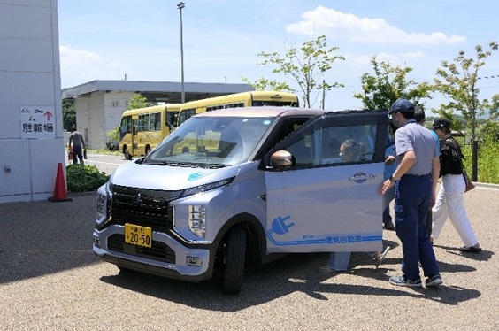 電気自動車『eKクロスEV』の同乗試乗