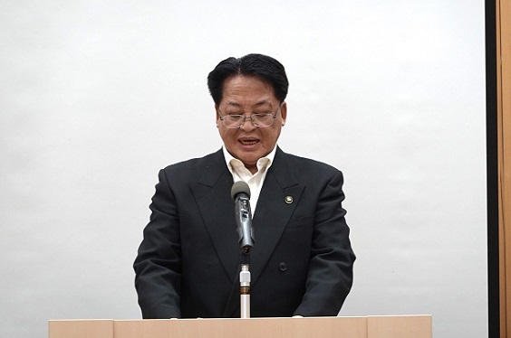 開会式 岡崎市 内田市長