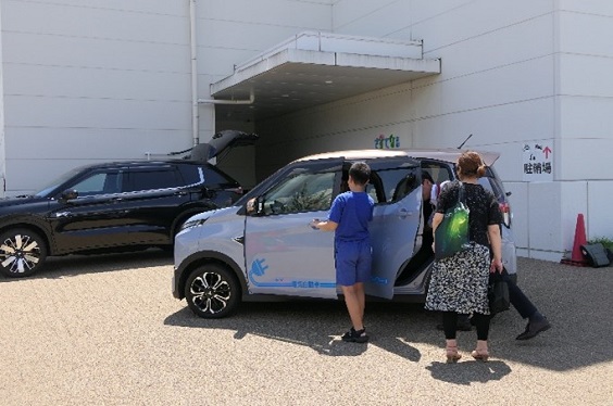 電気自動車『eKクロスEV』の同乗試乗
